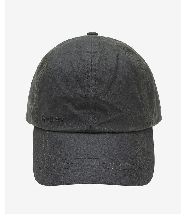 Barbour Wax Sports Cap, Anti-Perspiration, Sage
