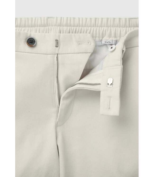 Hiltl Hiltl, Heren Broek, Chino Model, Ecru, Off White