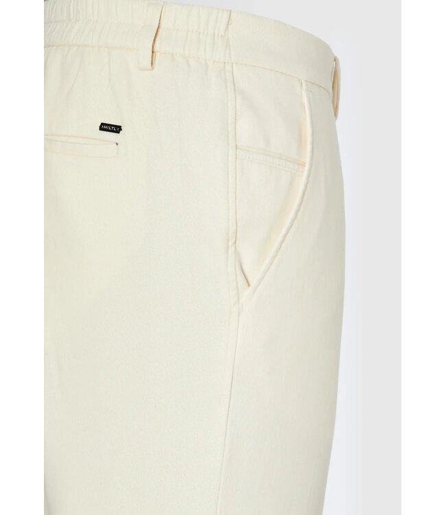 Hiltl Hiltl, Heren Broek, Chino Model, Ecru, Off White