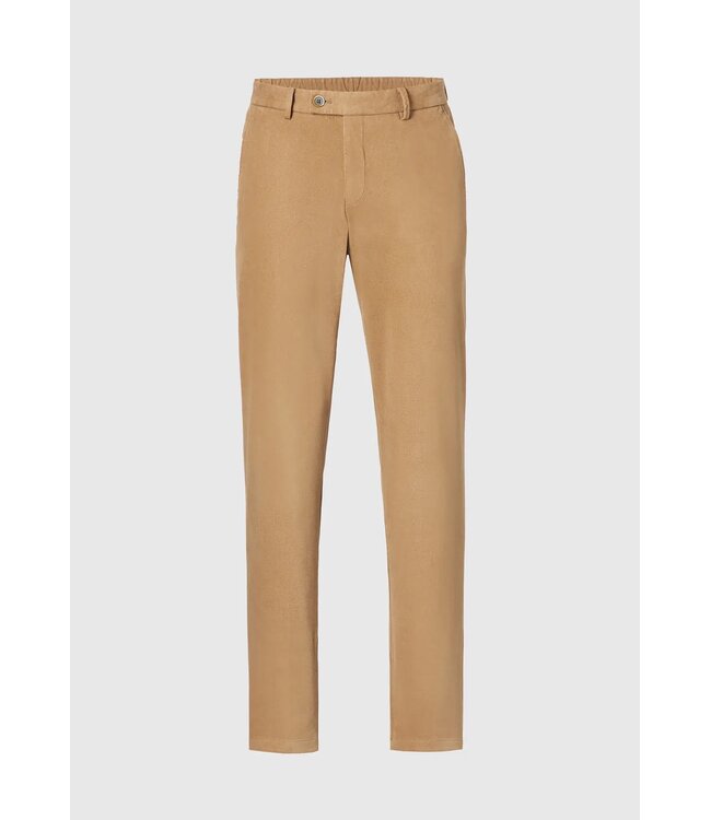 Hiltl Heren Broek, Chino Model, Soft Stretch, Camelkleur