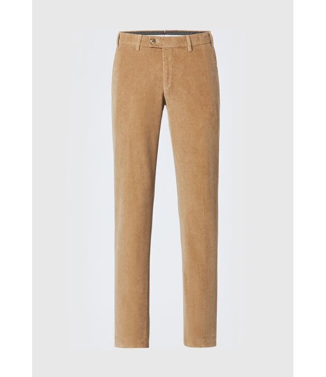 Hiltl Herenbroek, Ribcord, Brede Rib, Lichtbeige