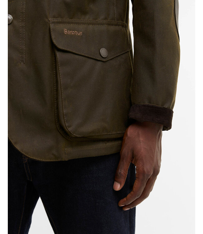 Barbour Wax Jas, Model Ogston, Olijfgroen, Olive