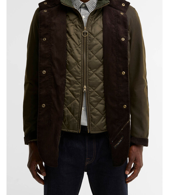 Barbour Wax Jas, Model Ogston, Olijfgroen, Olive