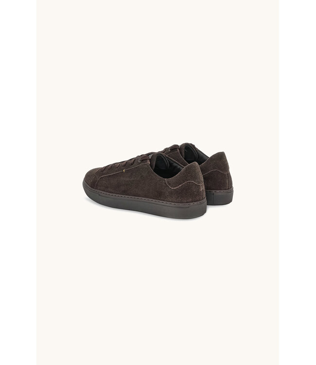 Paul & Shark Suede Sneakers, Donkerbruin