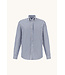 Paul & Shark Overhemd, Katoen, Gestreept, Wit, Blauw, Cobalt Blauw, Easy Care