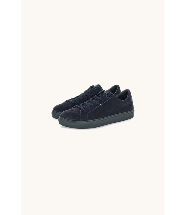 Paul & Shark Suede Sneakers, Donkerblauw