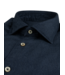 Stenstroms Overhemd, Lange Mouw, Casual, Oxford, Katoen, Donkerblauw, Slimline