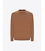 Distretto 12 Trui, Turtle Neck, Katoen Mix, Model Perugino, Camel, Cammello