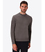 Distretto 12 Trui, Turtle Neck, Katoen Mix, Model Perugino, Grijs, Grigio Melange