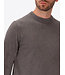 Distretto 12 Trui, Turtle Neck, Katoen Mix, Model Perugino, Grijs, Grigio Melange