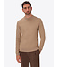Distretto 12 Trui, Turtle Neck, Katoen Mix, Model Perugino, Beige, Tortora, Dove Grey