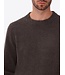 Distretto 12 Trui, Ronde Hals, Chenille Tech Mix, Structuur Knit,  Model Brid, Grijs, Antracite