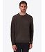 Distretto 12 Trui, Ronde Hals, Chenille Tech Mix, Structuur Knit,  Model Brid, Grijs, Antracite
