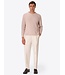 Distretto 12 Trui, Ronde Hals, Chenille Tech Mix, Structuur Knit,  Model Brid, Creme, Off-White