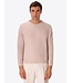 Distretto 12 Trui, Ronde Hals, Chenille Tech Mix, Structuur Knit,  Model Brid, Creme, Off-White