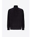 Distretto 12 Trui, Half-Zip, Chenille Tech Mix, Model Blas, Donkerblauw, Blue