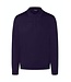 Maerz Munchen Polo, Lange Mouw, Merino Wol, Donkerblauw