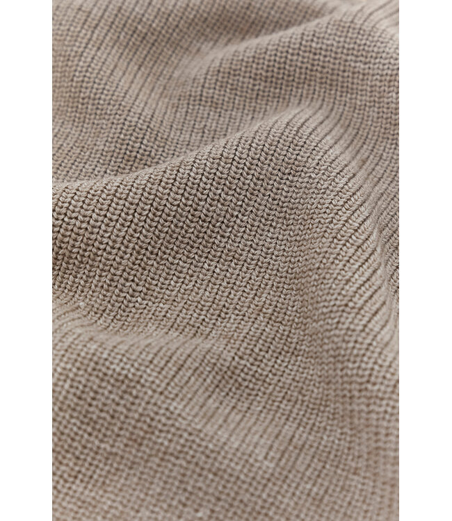 Paul & Shark Trui, Half-Zip, Tech Wol Mix, Beige