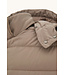 Paul & Shark Hybrid Vest met Rits, Af-ritsbare Capuchon en Mouwen, Wol, Taupe