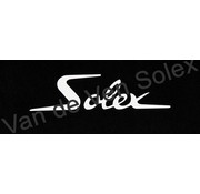 Sticker white print 17x70 mm - Italics - 1 piece