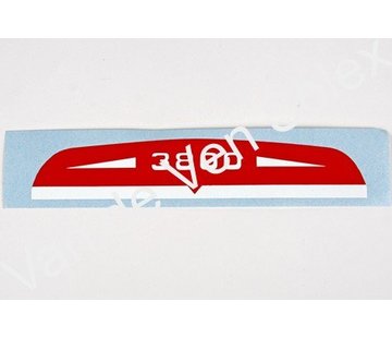 Autocollant pour couvercle de filtre Type 3800 original