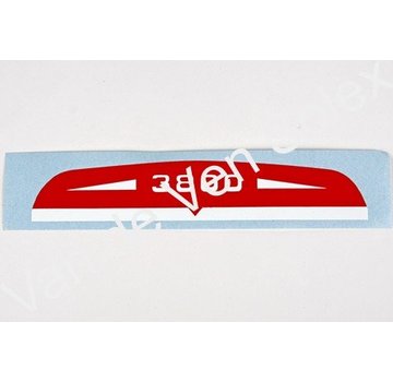 Autocollant pour couvercle de filtre Type 3800 original