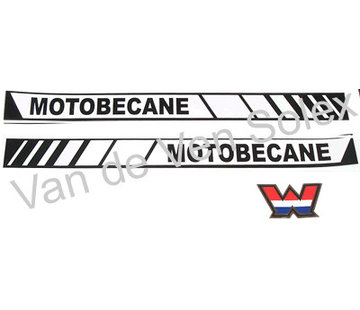 Decal set Motobecane Type 3800