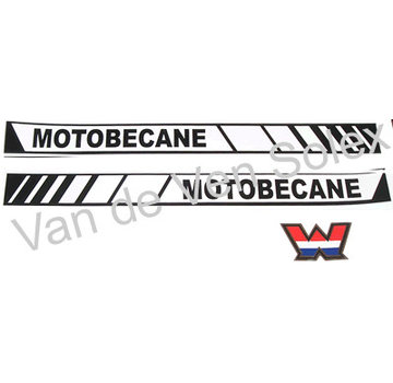 Decal set Motobecane Type 3800