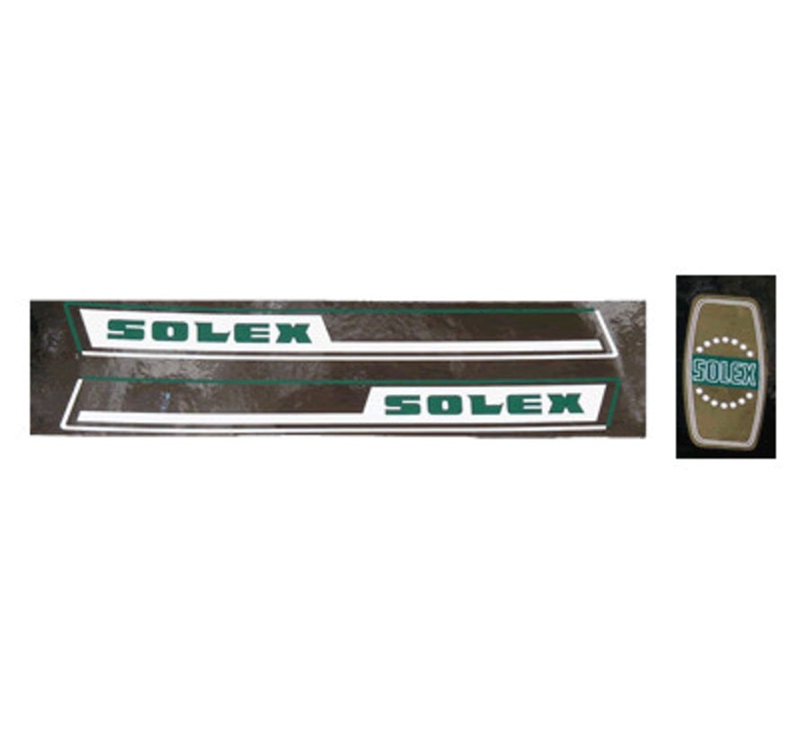 Conjunto de autocolantes verde/branco Tipo 3800-5000