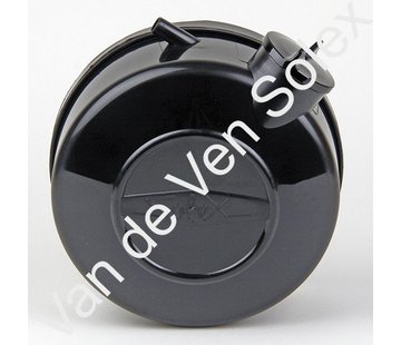 01. Réservoir de carburant, plastique, noir