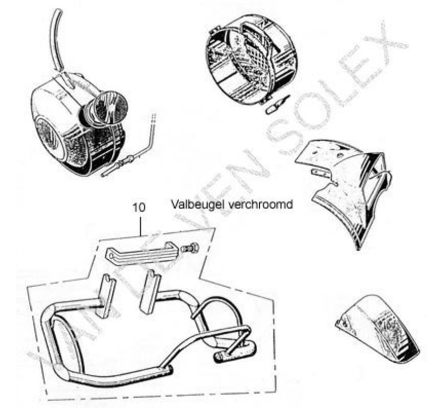 10. Spring crash bar Solex OTO-2200-1700-660-1010-1400