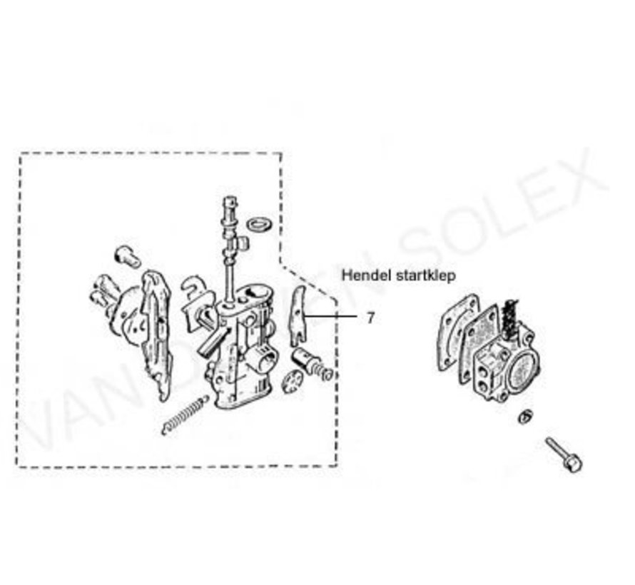 07. Hendel startklep Solex