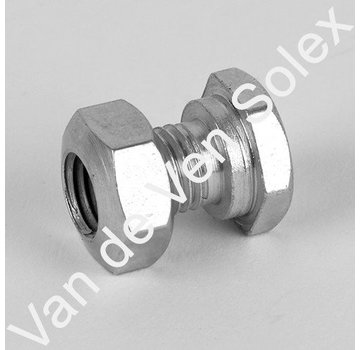 64. Hexagon stud bolt and standard nut