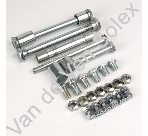 66. Set screws and nuts complete frame 1700-2200-3800-NL Solex