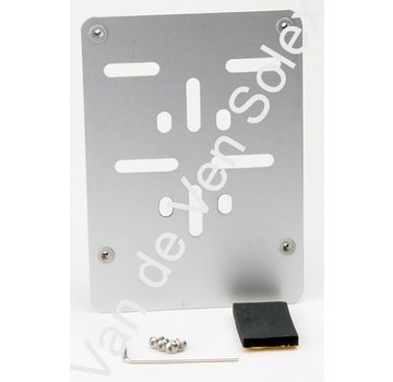 Registration plate holder (vertical) . Suitable for Belgium and Germany.