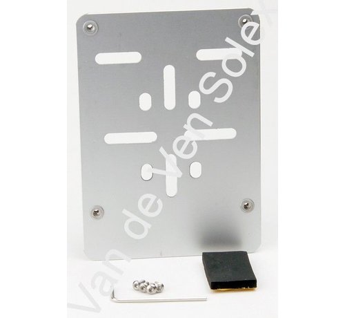 Registration plate holder (vertical). Suitable for Belgium and Germany.