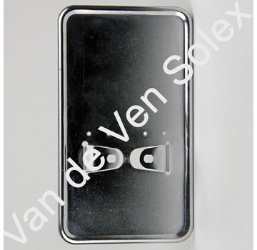 Registration plate holder chrome  (vertical)