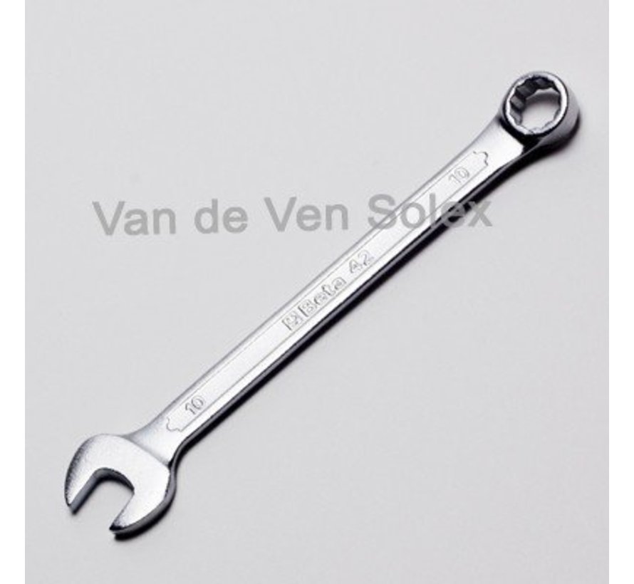 Ring and fork spanner 10-10