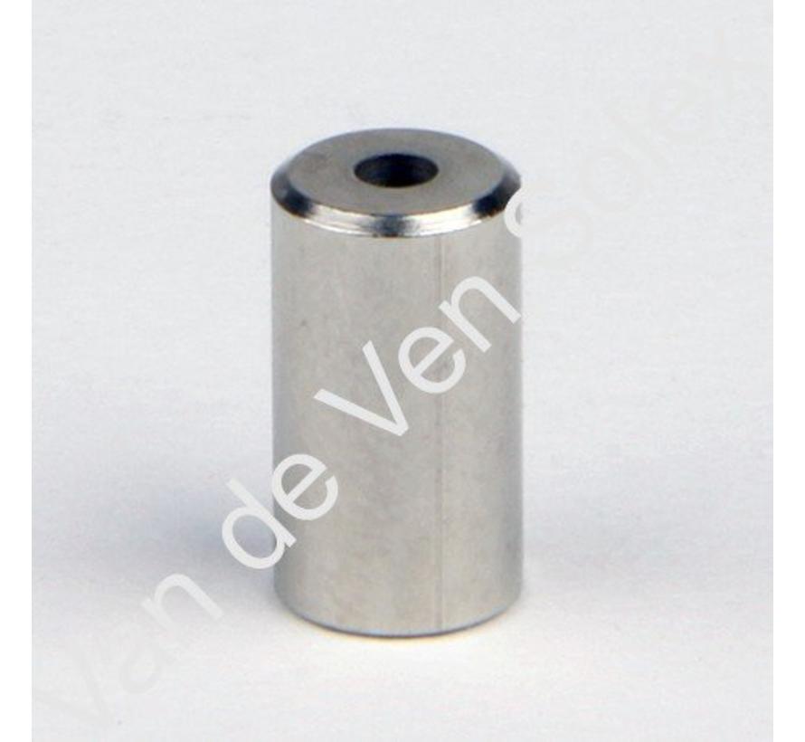 09. Brass outer cable ferrule 6 mm