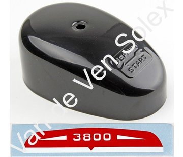 01. Luchtfilter deksel zwart