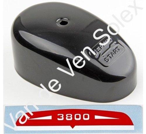 01. Couvercle de filtre à air noir