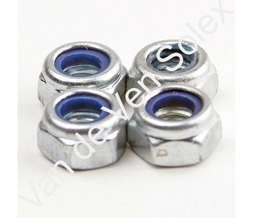 21. Moer M6 voor cilinder bevestiging met plastic borging