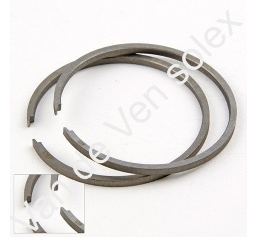 24. Anel de pistão para pistão sobredimensionado Ø 39.75mm, conjunto de 2 peças