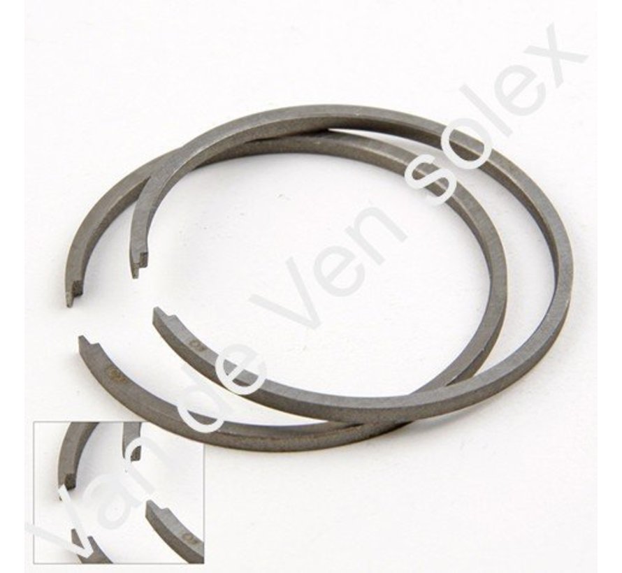 24. Segment de piston pour piston surdimensionné Ø 39.75mm, lot de 2 pièces