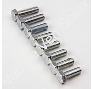 34. Hexagon tap bolt 6xM6x16 and 2xM6x20 crankcase cover