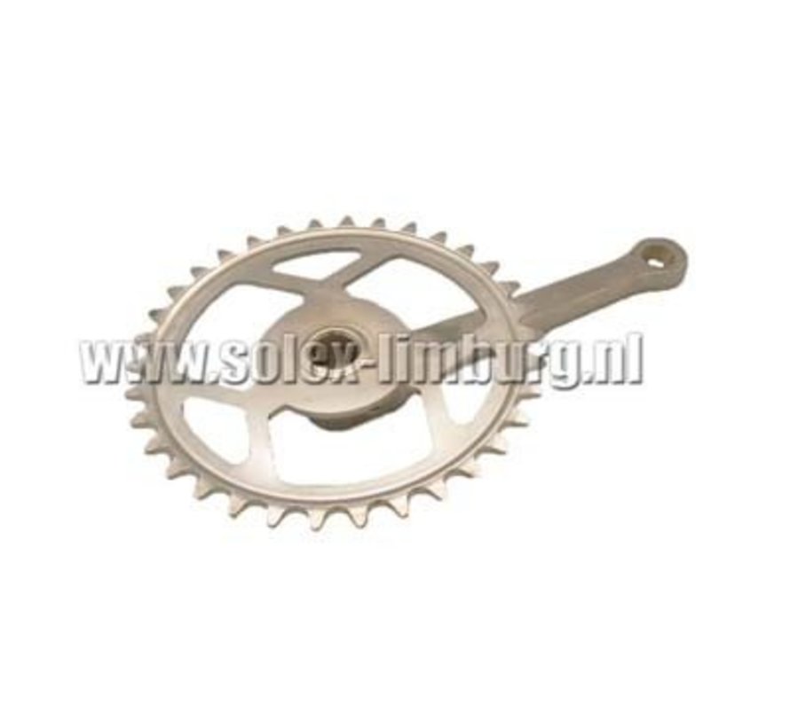 06. Pedal arm right + left crank