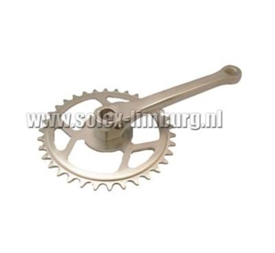 06. Pedal arm right + left crank