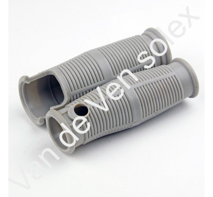 06. Set Handgrips hell grey, twist throttle,  Types 3800-5000