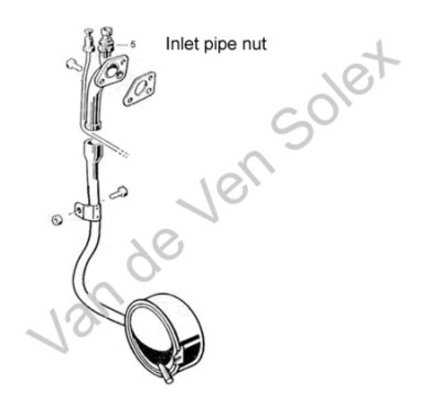 06. Raccord de conduite d'essence m9 x 1