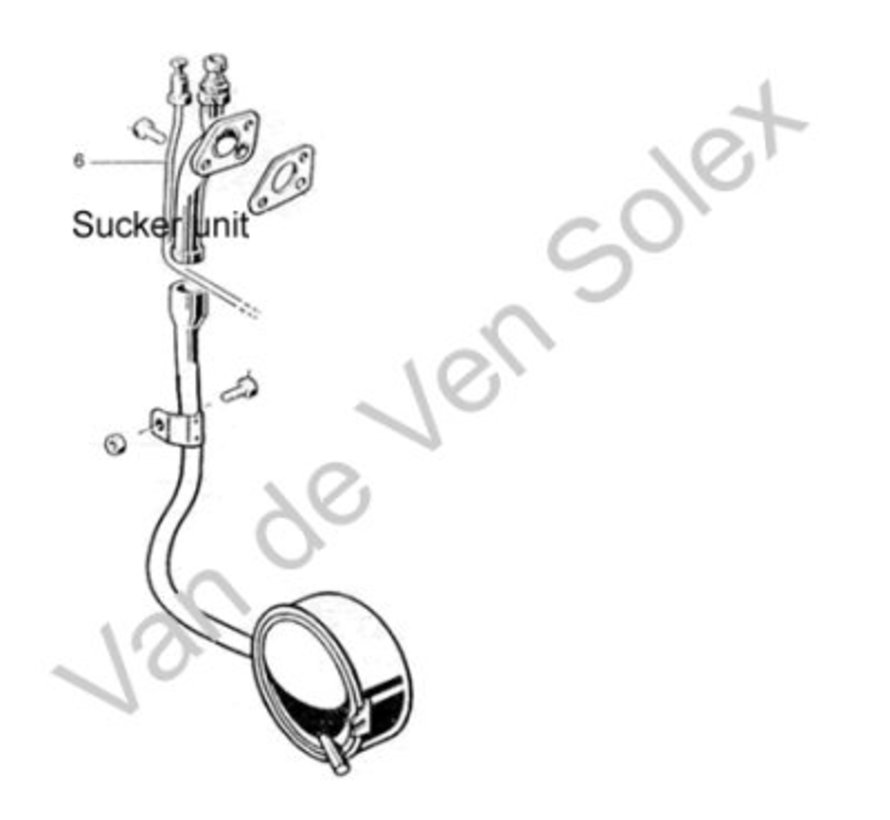 06. Conduite de carburant carburateur - pompe 2200-1700